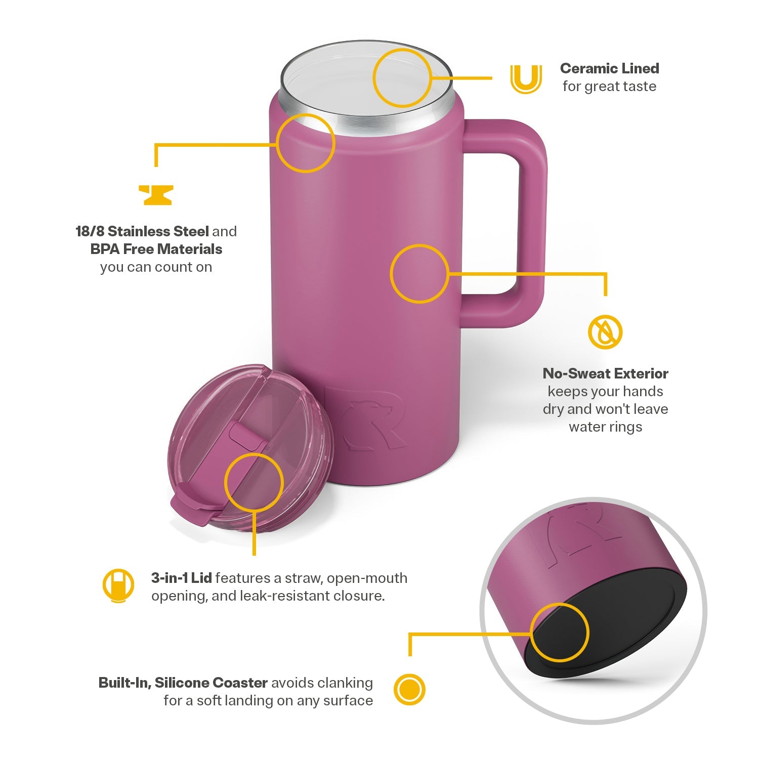 64oz Road Trip Tumbler #006X3