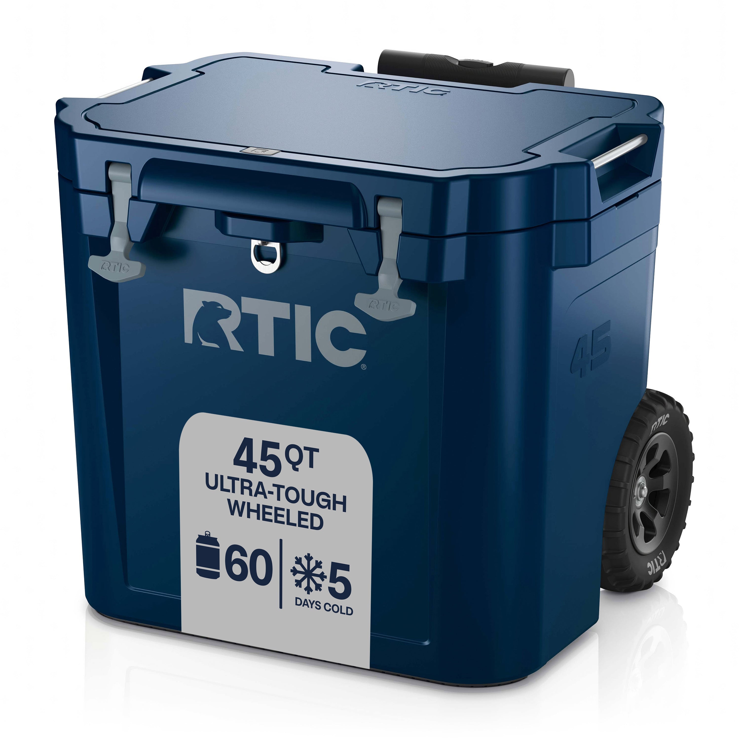 45 QT Ultra-Tough Wheeled Cooler #007SD