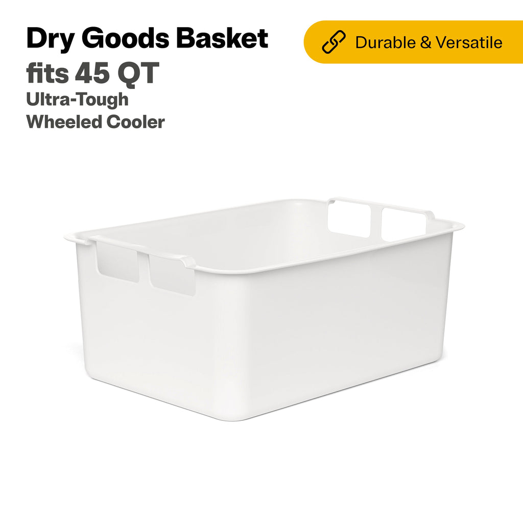 45 QT Ultra-Tough Wheeled Cooler #007SD