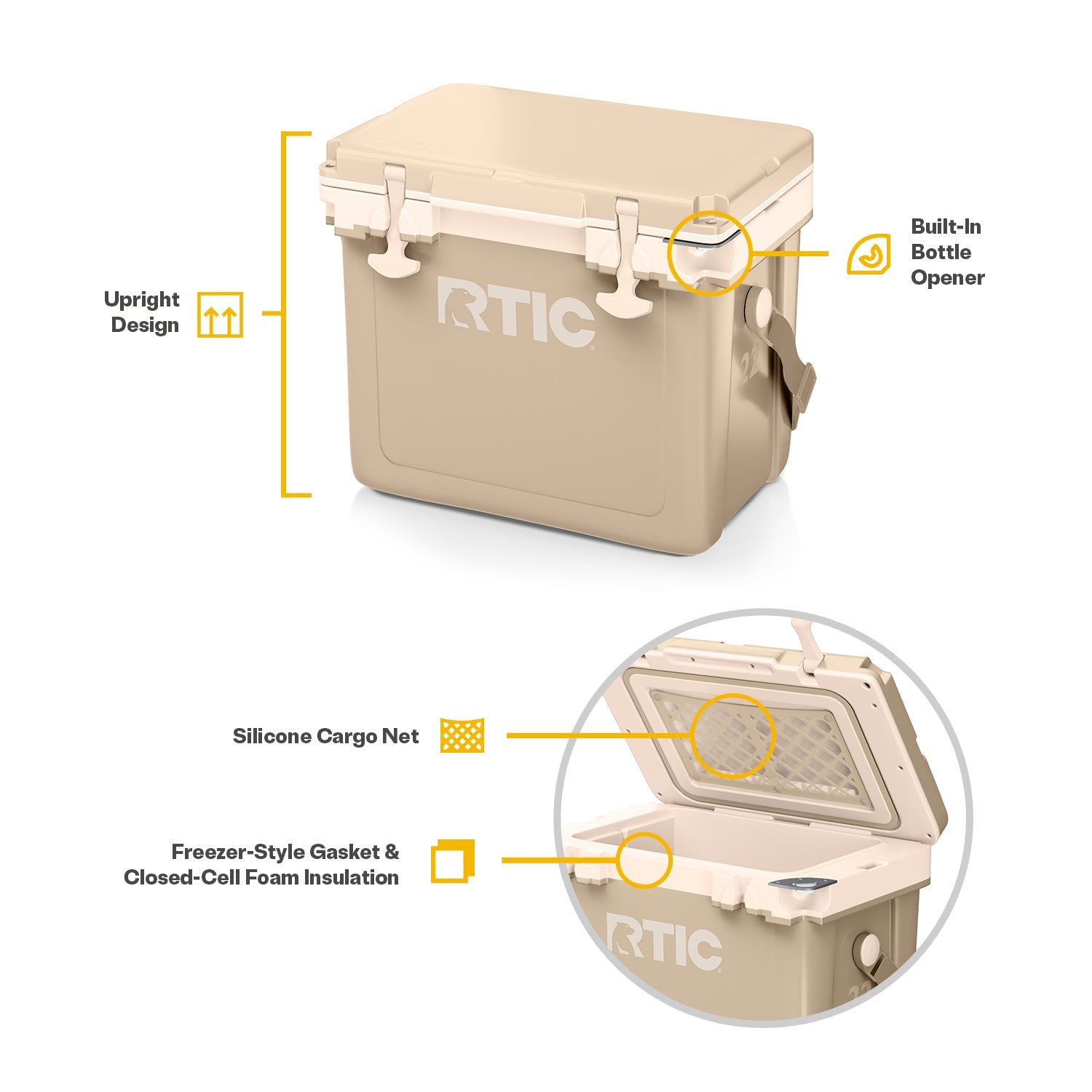 22 QT Ultra-Light Cooler #009BO