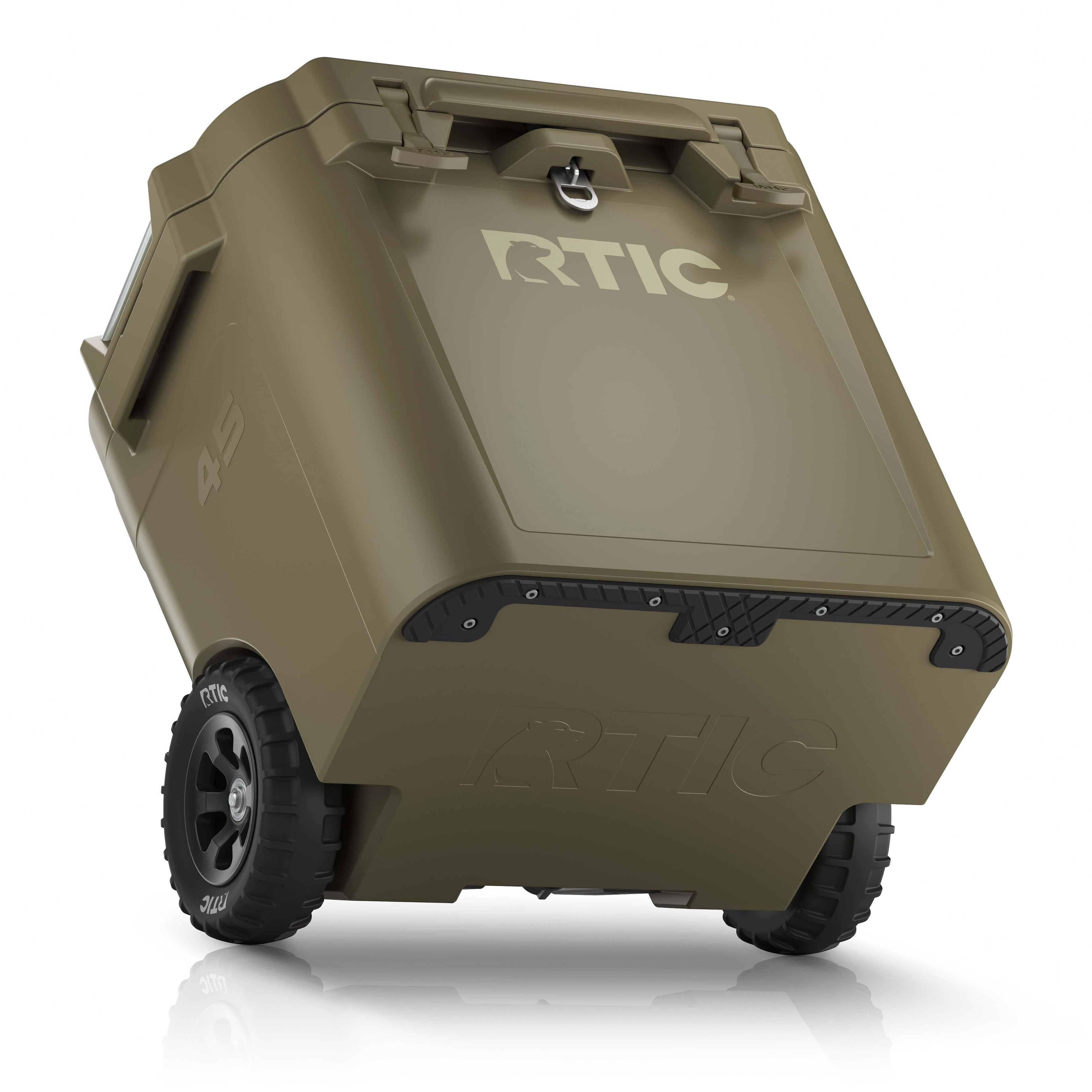 45 QT Ultra-Tough Wheeled Cooler #007SD