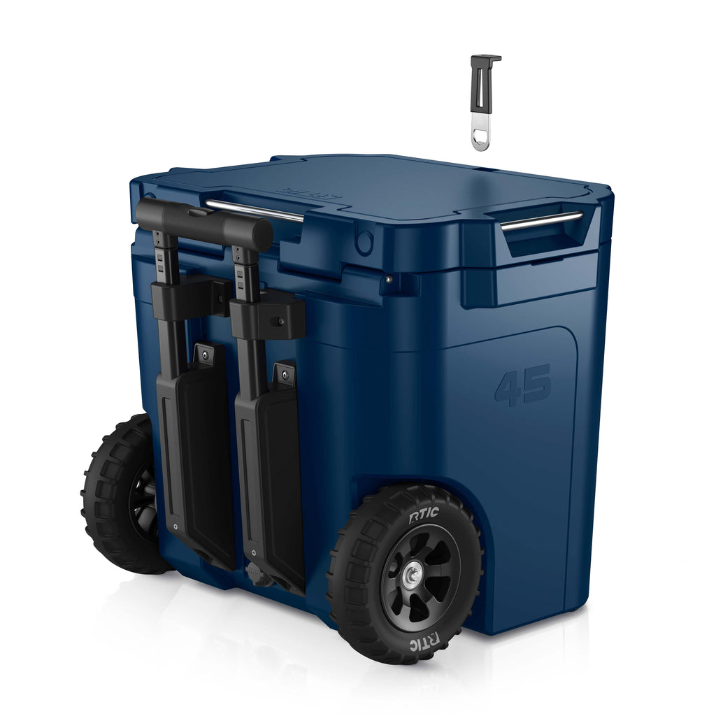 45 QT Ultra-Tough Wheeled Cooler #007SD
