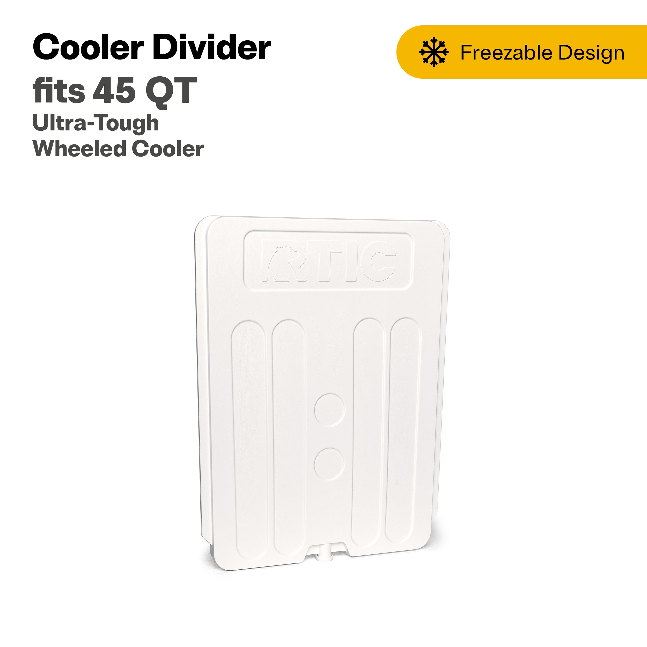 45 QT Ultra-Tough Wheeled Cooler #007SD
