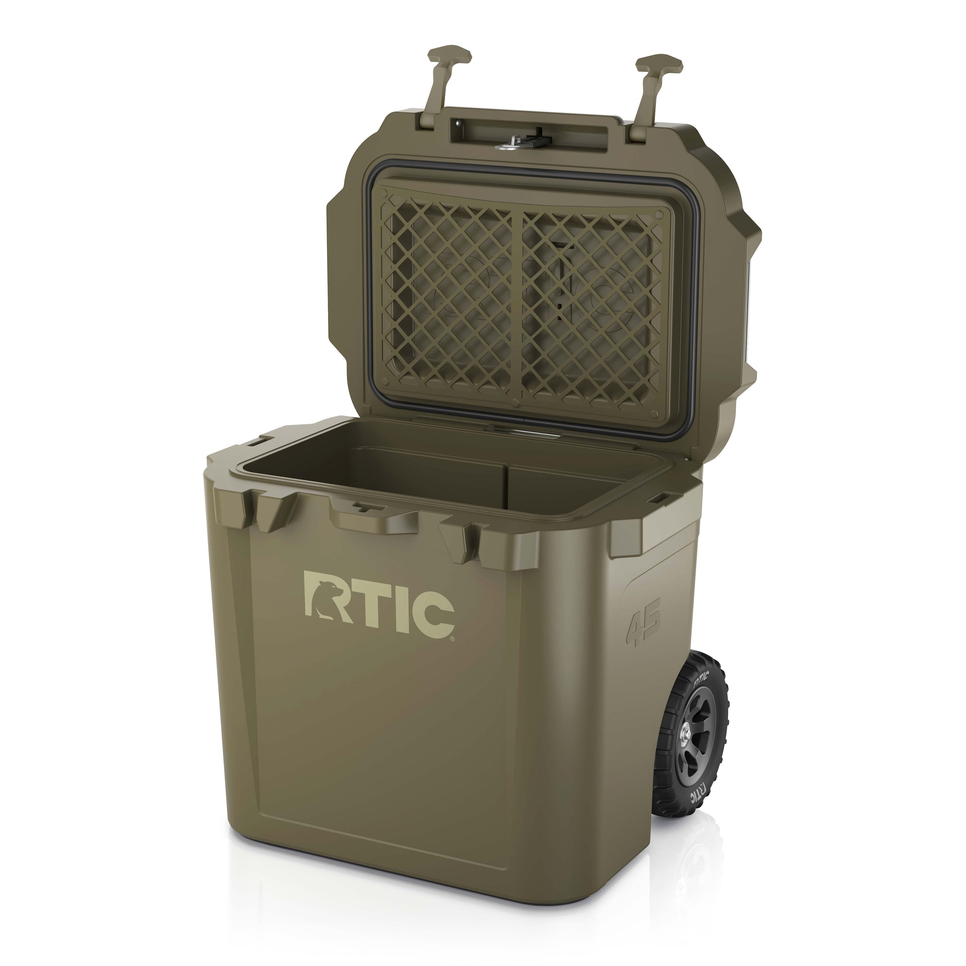 45 QT Ultra-Tough Wheeled Cooler #007SD