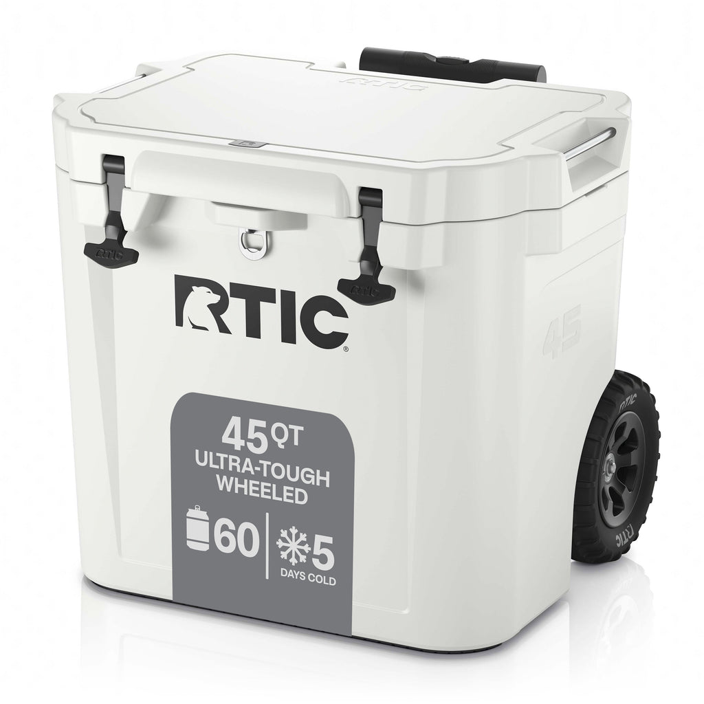 45 QT Ultra-Tough Wheeled Cooler #007SD