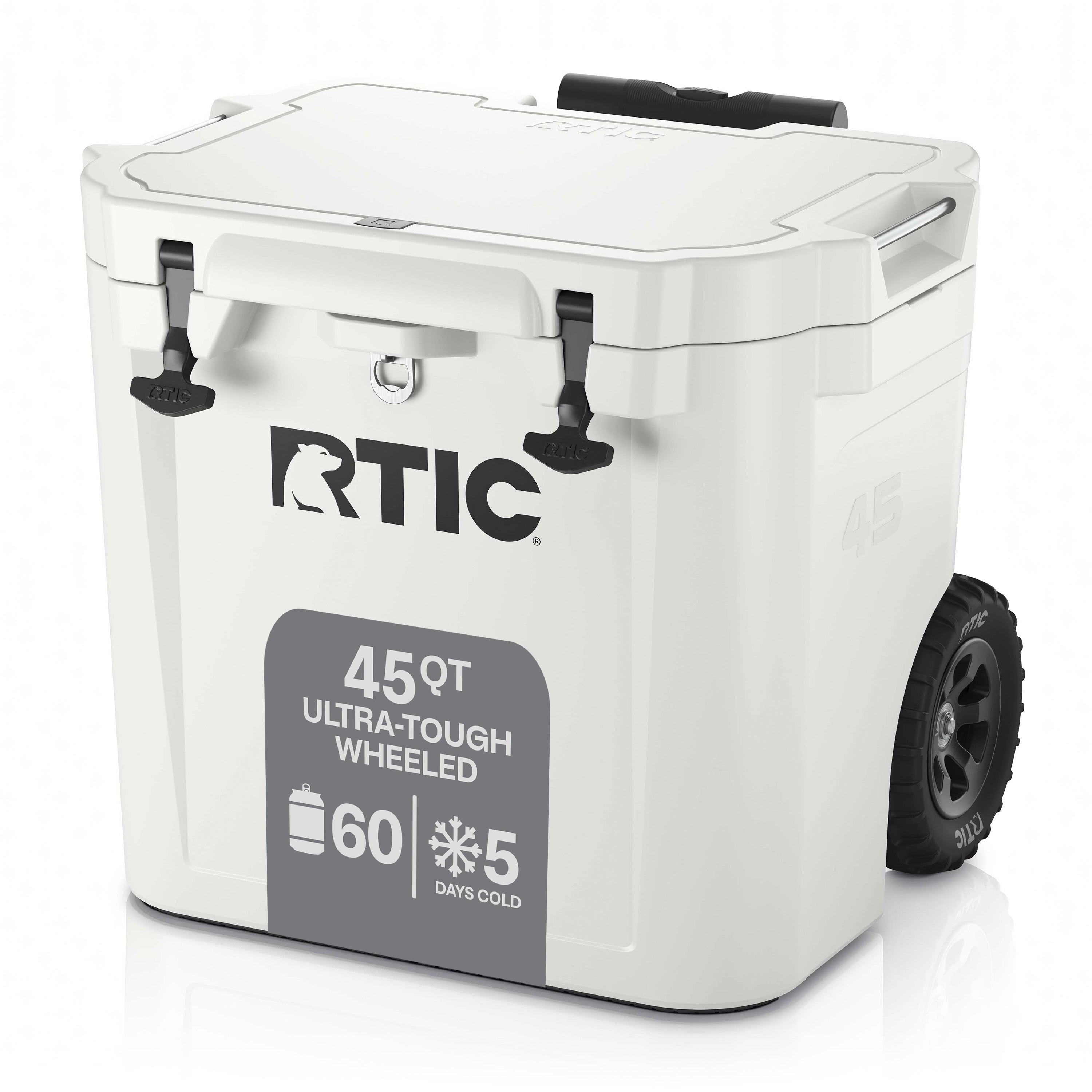 45 QT Ultra-Tough Wheeled Cooler #007SD
