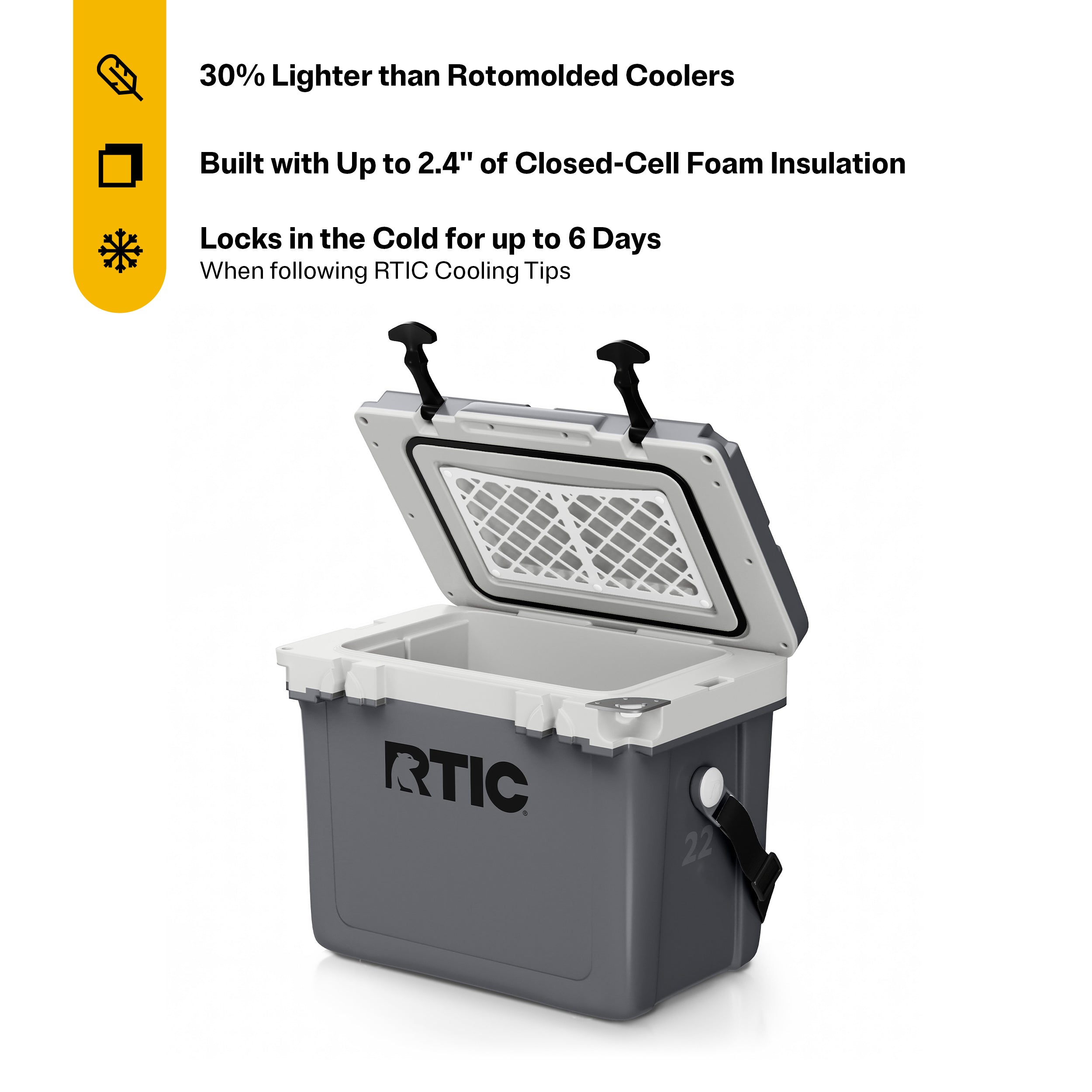 22 QT Ultra-Light Cooler #009BO