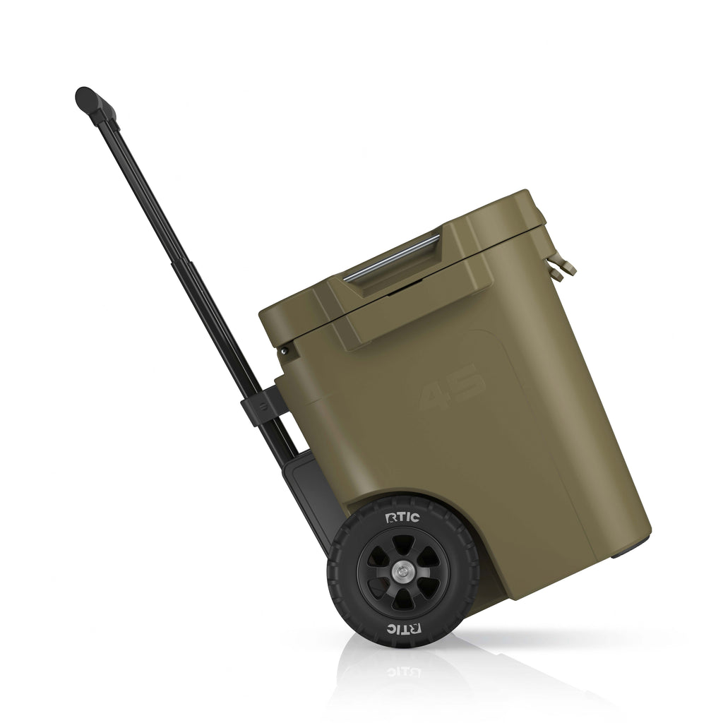 45 QT Ultra-Tough Wheeled Cooler #007SD