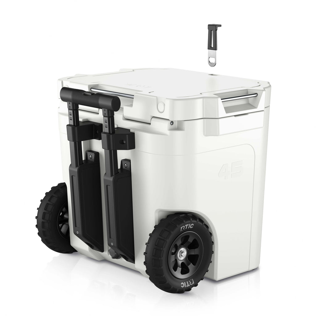 45 QT Ultra-Tough Wheeled Cooler #007SD