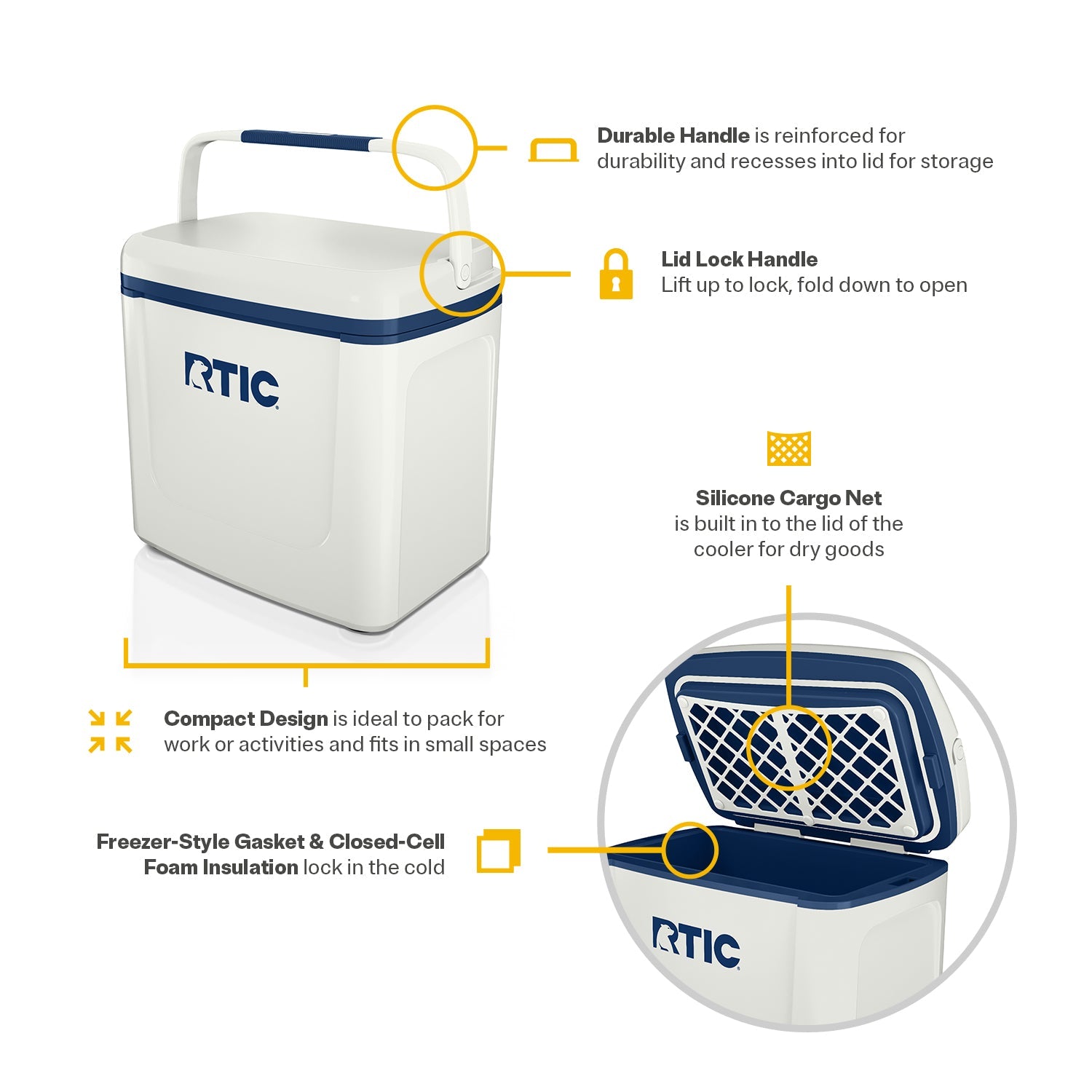 8 QT Road Trip Personal Cooler #003KF