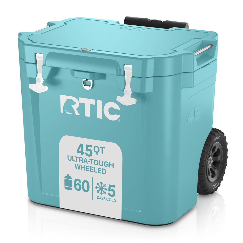 45 QT Ultra-Tough Wheeled Cooler #007SD
