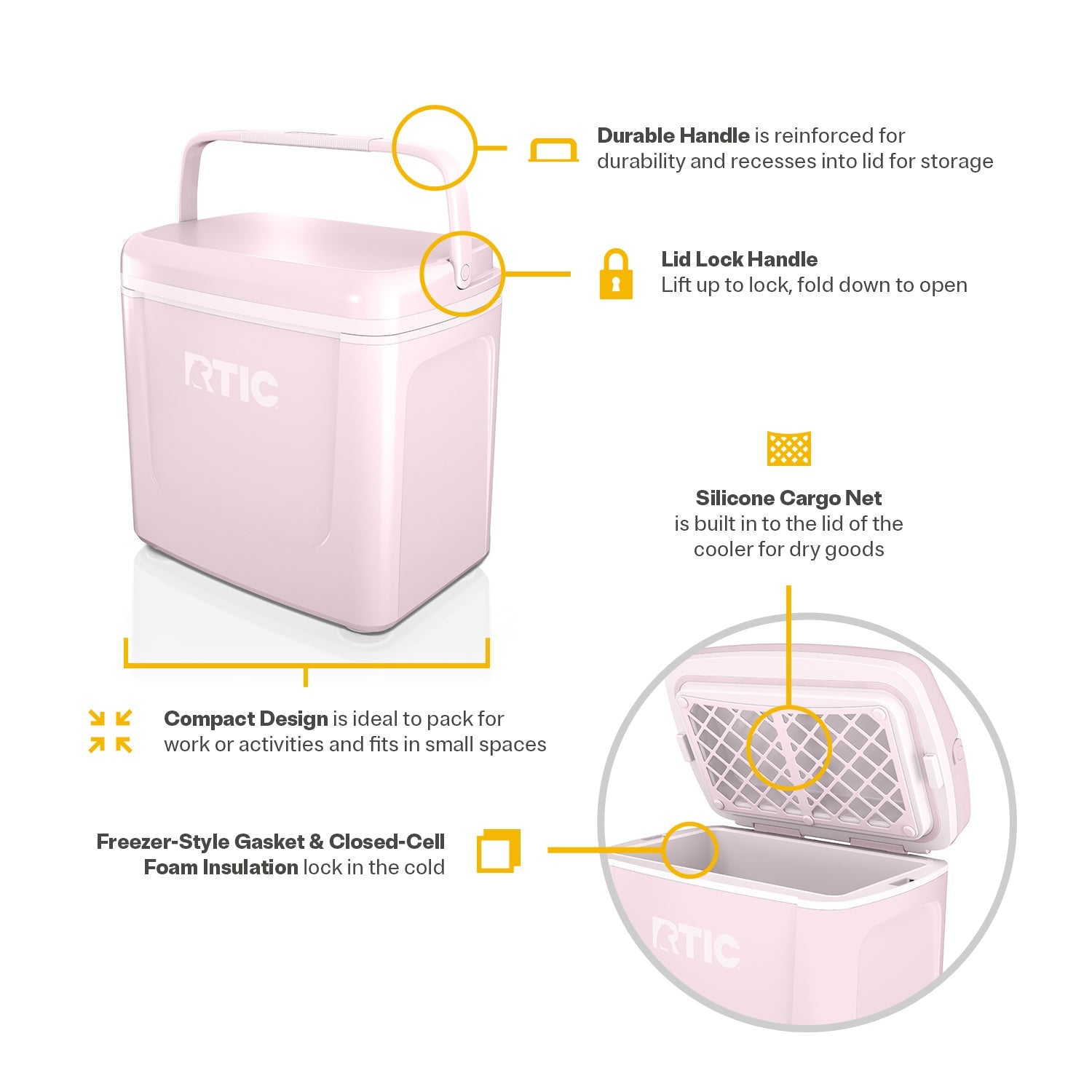 8 QT Road Trip Personal Cooler #003KF
