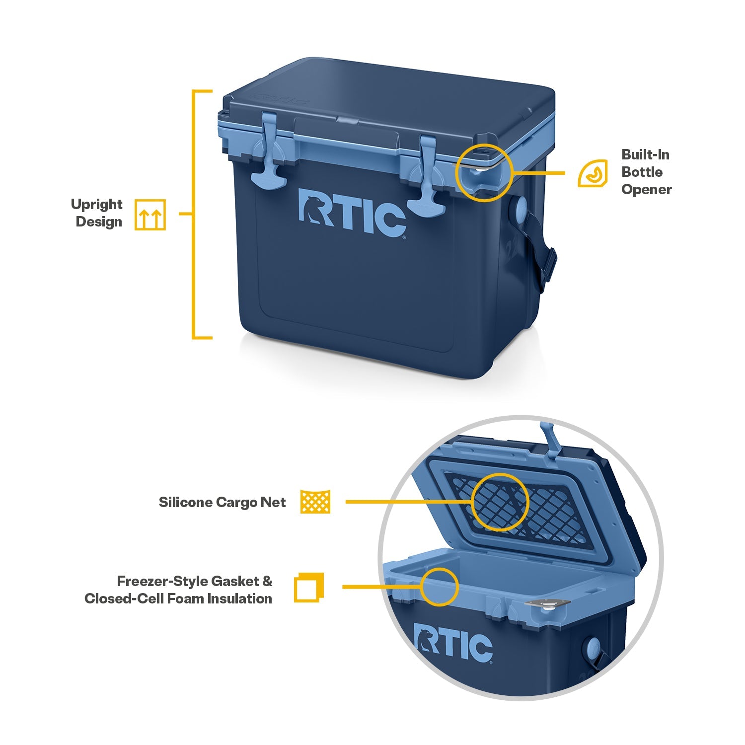 22 QT Ultra-Light Cooler #009BO