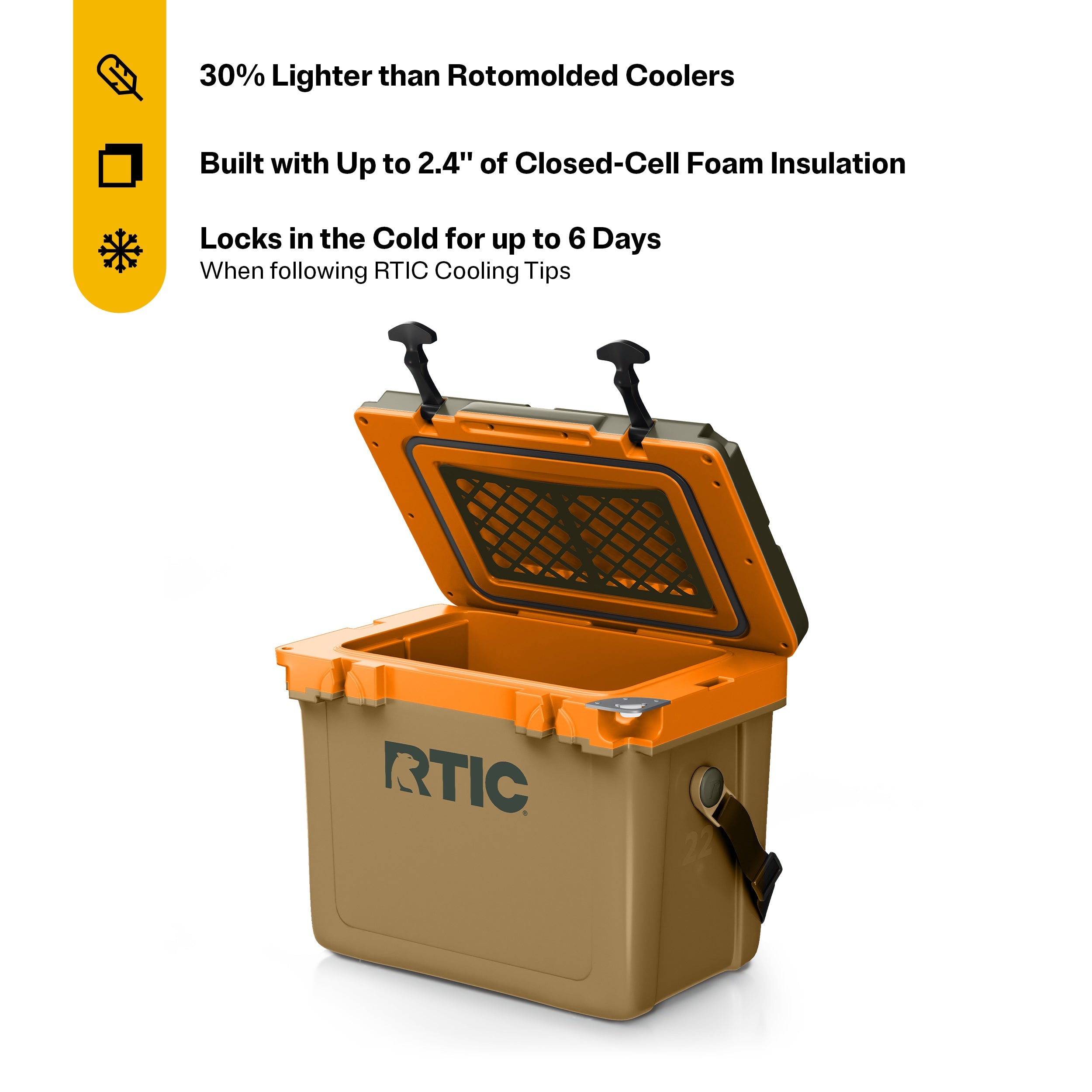 22 QT Ultra-Light Cooler #009BO