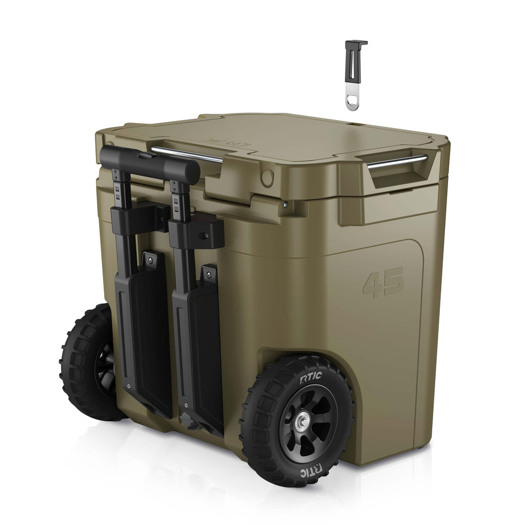 45 QT Ultra-Tough Wheeled Cooler #007SD