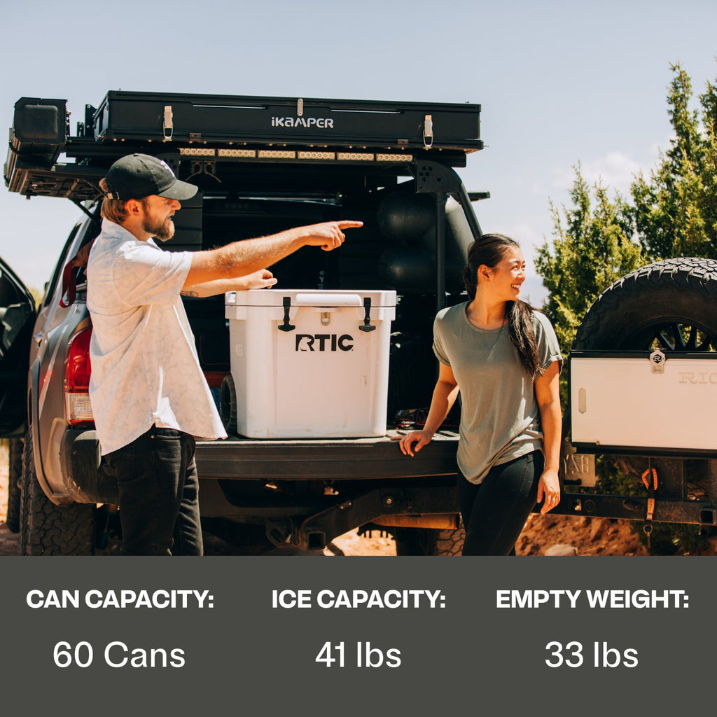 45 QT Ultra-Tough Wheeled Cooler #007SD